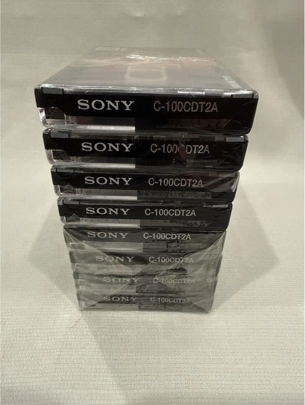 Sony C-100CDT2A 100 Minute High Bias Type II Blank Audio Cassette Tapes 8-Pack